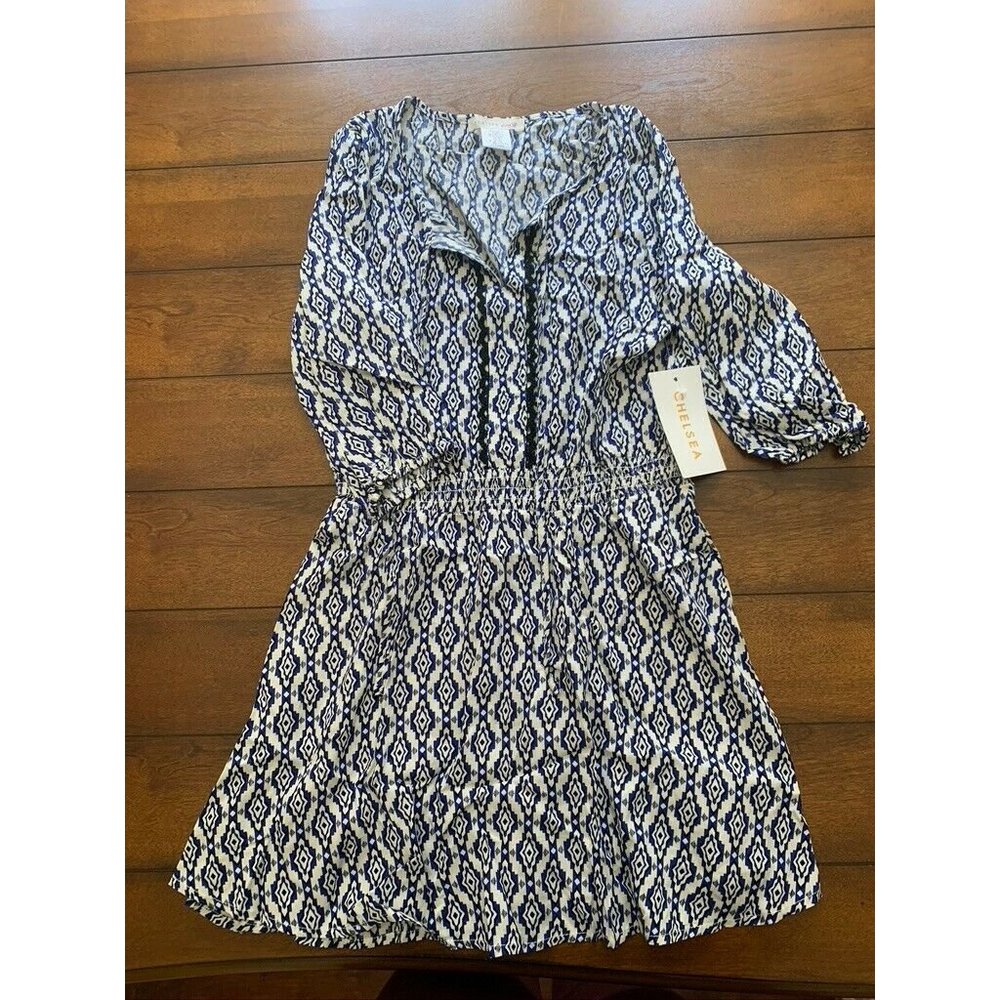 Chelsea Girls Size 9/10 Long Sleeve Knee length